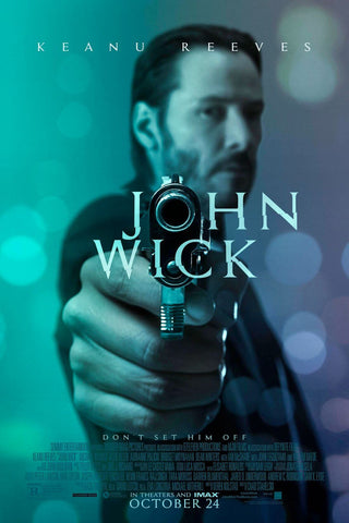 John Wick - Keanu Reeves - Hollywood English Action Movie Poster - 2 by Movie Posters