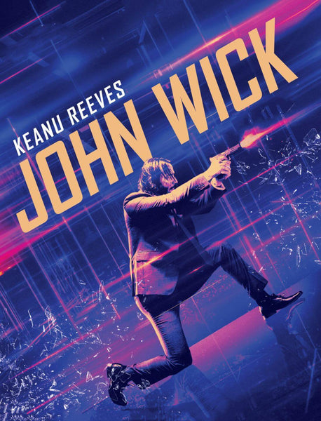 John Wick - Keanu Reeves - Hollywood English Action Movie Poster - 4 - Canvas Prints