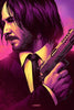 John Wick Chapter 3 Parabellum - Keanu Reeves - Hollywood English Action Movie Art Poster - Canvas Prints