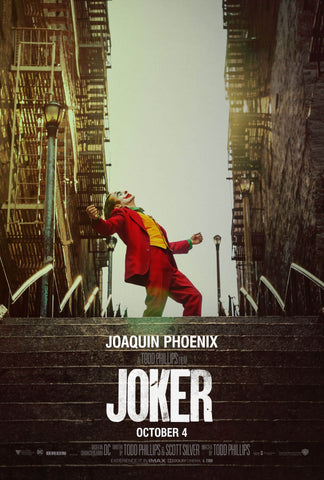 Joker - Joaquin Phoenix - Hollywood Action Movie Poster by Joel Jerry