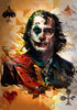 Joker - Joaquin Phoenix -  Hollywood English Movie Art Poster - Canvas Prints