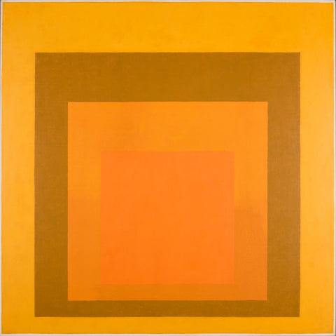 Homage to the Square: Amber Setting by Josef Albers