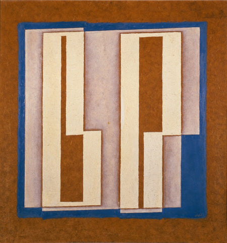 b and p by Josef Albers
