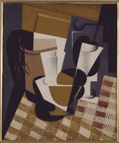 Broc et Verre (Wine Jug and Glass) - Life Size Posters by Juan Gris