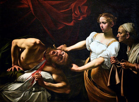 Judith Beheading Holofernes - Caravaggio by Caravaggio