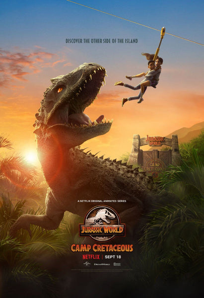 Jurassic Park - Sam Neill - Hollywood Science Fiction English Movie Poster - Canvas Prints