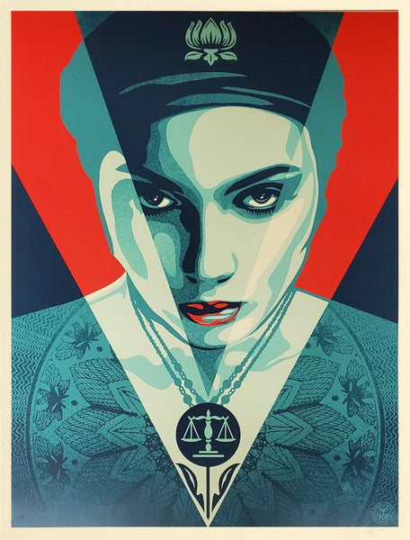 Justice Woman - Law Office Contemporary Art - Framed Prints