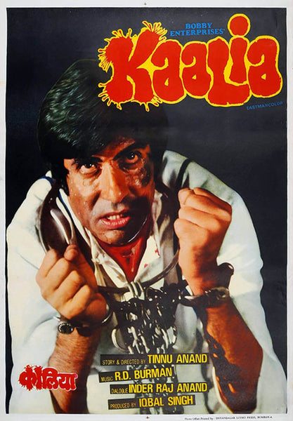 Kaalia - Amitabh Bachchan - Hindi Movie Poster - Tallenge Bollywood Poster Collection - Life Size Posters