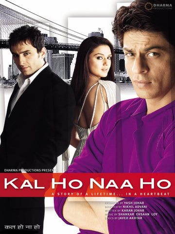Kal Ho Na Ho - Shah Rukh Khan - Bollywood Hindi Movie Poster by Tallenge Store