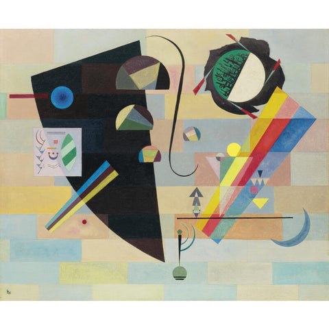 Krass Und Mild (Dramatic And Mild) by Wassily Kandinsky