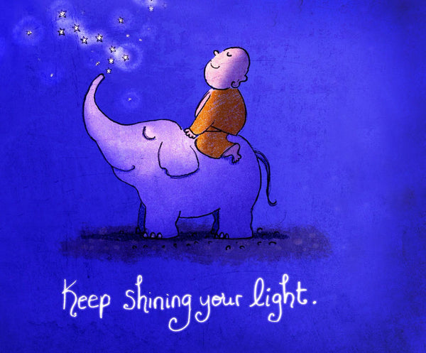 Keep Shinining Your Light - Framed Prints