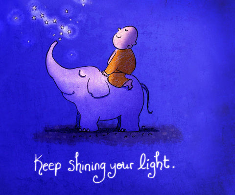 Keep Shinining Your Light - Posters by Manuel Samson