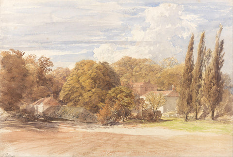 Kensington Gardens - Large Art Prints by Samuel Palmer