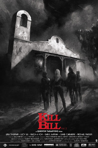 Kill Bill - Vol 2 - Uma Thurman -  Poster Graphic Art - Quentin Tarantino - Hollywood Poster Collection (Karl Fitzgerald) - Posters by Ash