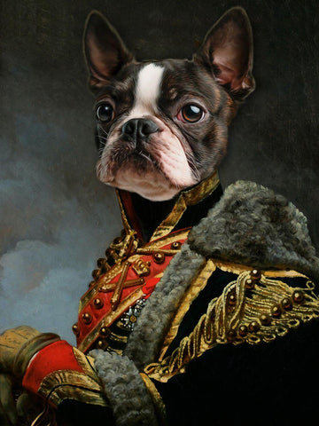 King Dog - Canine Portrait - Posters