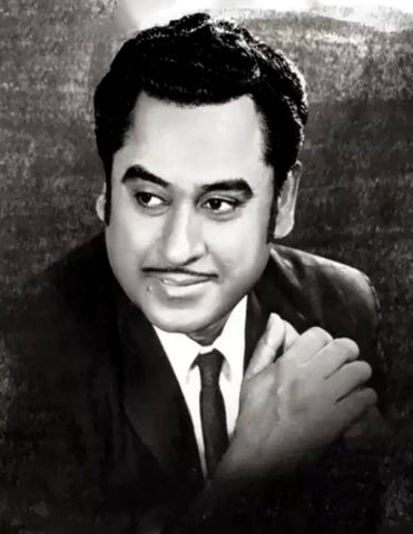 Kishore Kumar - Legendary Indian Playback Singer And Actor - Bollywood Poster 3 - Canvas Prints by Anika