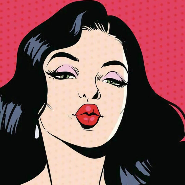 Kiss - Pop Art Painting - Life Size Posters