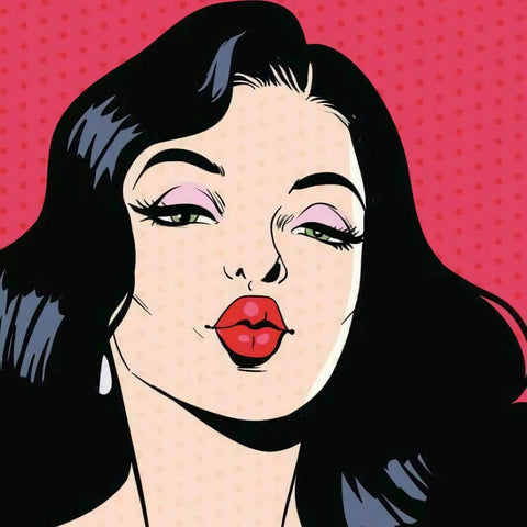 Kiss - Pop Art Painting - Life Size Posters