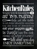 Kitchen Rules - Large Art Prints