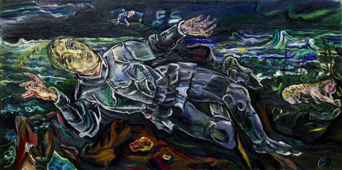 Knight Errant by Oskar Kokoschka