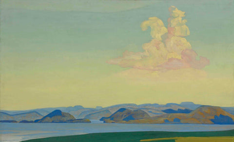 Knight Of The Morning - Large Art Prints by Nicholas Roerich