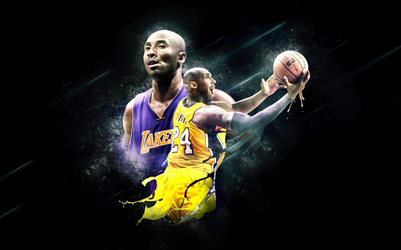NBA Basketball Kobe Bryant LA Lakers - Team Awesome - Digital Art, Sports &  Hobbies, Basketball - ArtPal