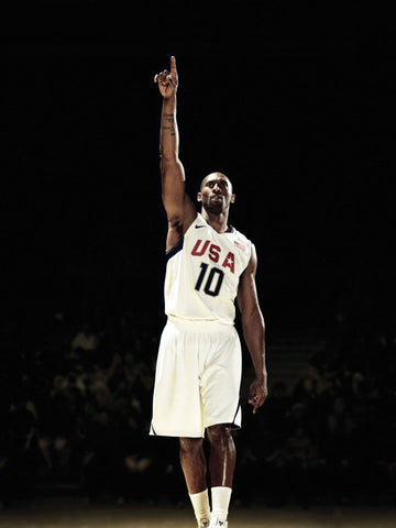 Kobe Bryant - Los Angeles LA Lakers - USA Olympic Team - NBA Basketball Great Poster by Kimberli Verdun