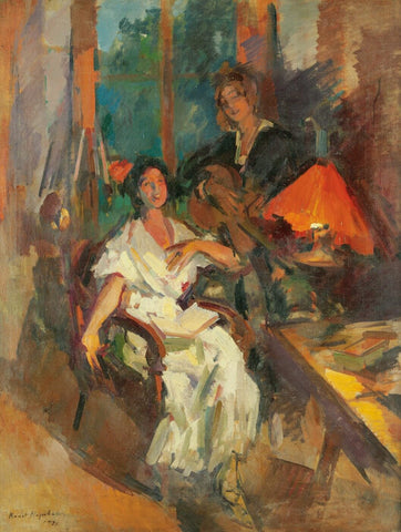 Evening Duet by Konstantin Korovin