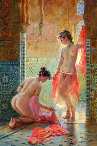 Konstantin Razumov - Nude - Canvas Prints