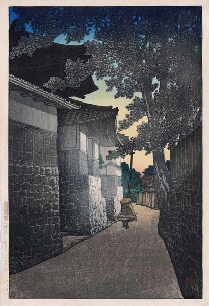 Kosho Temple - Kawase Hasui - Ukiyo-e Woodblock Print Art Painting - Art Prints