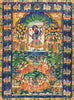 Krishna Raas Leela  - Vintage Picchvai Art Painting Pichwai - Framed Prints