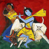 Krishna The Cowherd - Maqbool Fida Husain - Art Prints