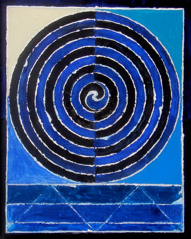 Kundalini by  Sayed Haider Raza