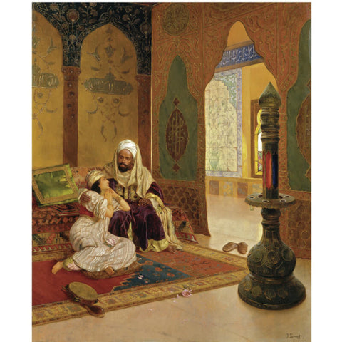 Romantic Interlude by Rudolf Ernst