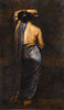 The Last Romantic - Hamen Mazumdar - Indian Masters Painting - Art Prints