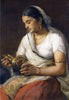 Untitled - Hemen Majumdar - Indian Masters Painting - Canvas Prints
