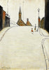 Street In Clitheroe - L S Lowry - Canvas Prints