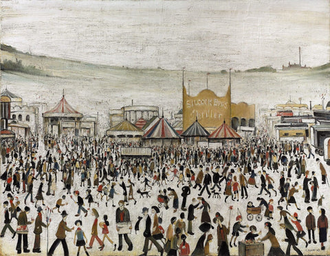 Good Friday Daisy Nook - L S Lowry - Large Art Prints