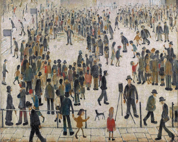 Marketplace - L S Lowry - Art Prints