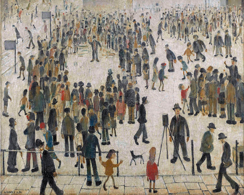 Marketplace - L S Lowry by L S Lowry