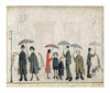 The Bus Stop - L S Lowry - Life Size Posters