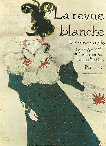La Revue blanche - Life Size Posters by Henri de Toulouse-Lautrec