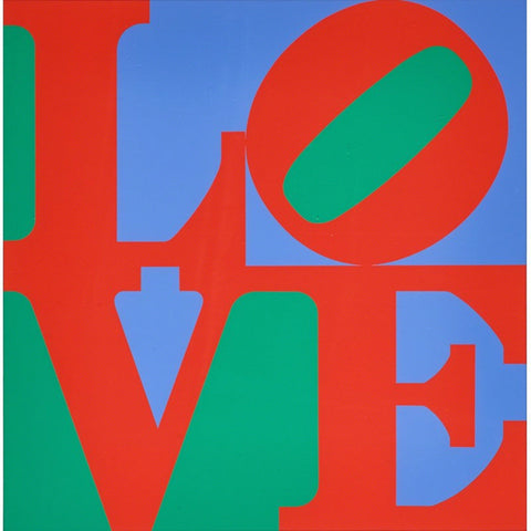LOVE - Canvas Prints by Robert Indiana