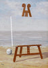 The Beautiful Captive (La Belle Captive) – René Magritte Painting – Surrealist Art Painting - Life Size Posters
