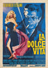 La Dolce Vita - Federico Fellini - Classic Italian Movie Art Poster - Posters