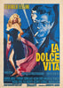 La Dolce Vita - Federico Fellini - Classic Italian Movie Art Poster - Framed Prints