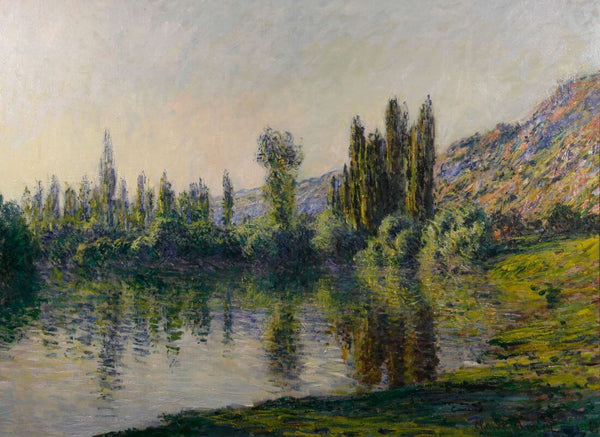 The Seine at Vétheuil (La Seine à Vétheuil) – Claude Monet Painting – Impressionist Art - Life Size Posters