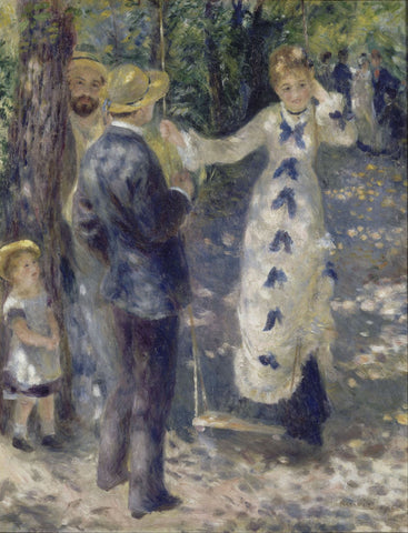 La Balancoire by Pierre-Auguste Renoir