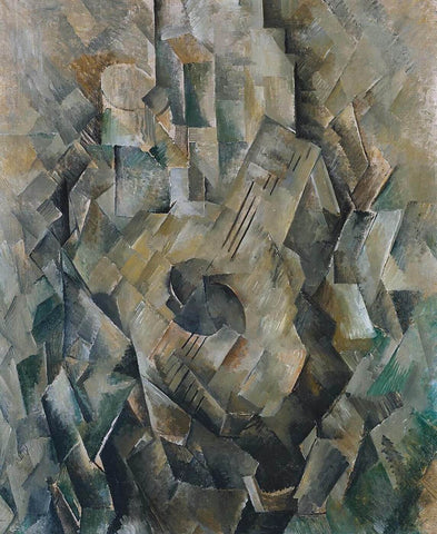 La Guitare by Georges Braque