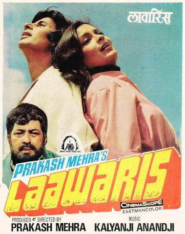 Laawaris - Amitabh Bachchan - Hindi Movie Poster - Tallenge Bollywood Poster Collection - Posters by Tallenge Store